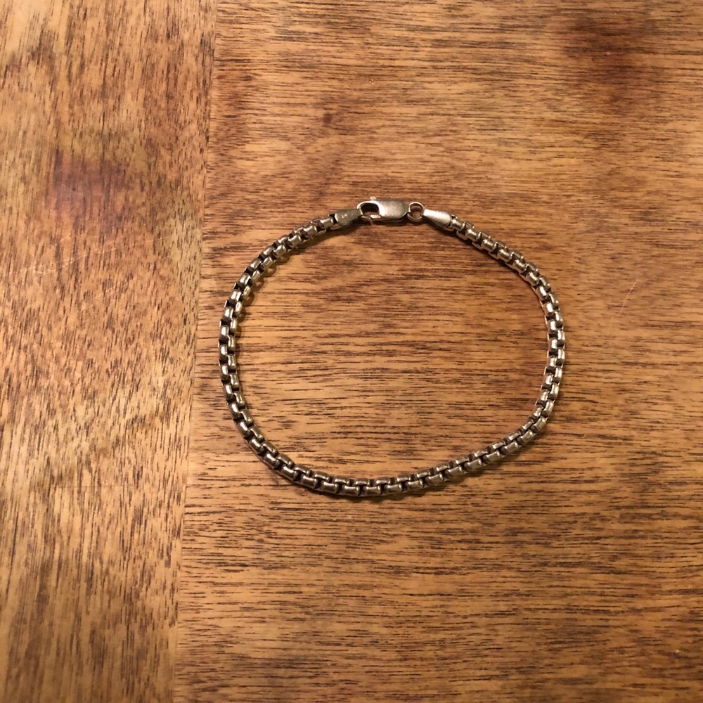 Men's 925 Rolo Box Chain - Picture 3 of 3